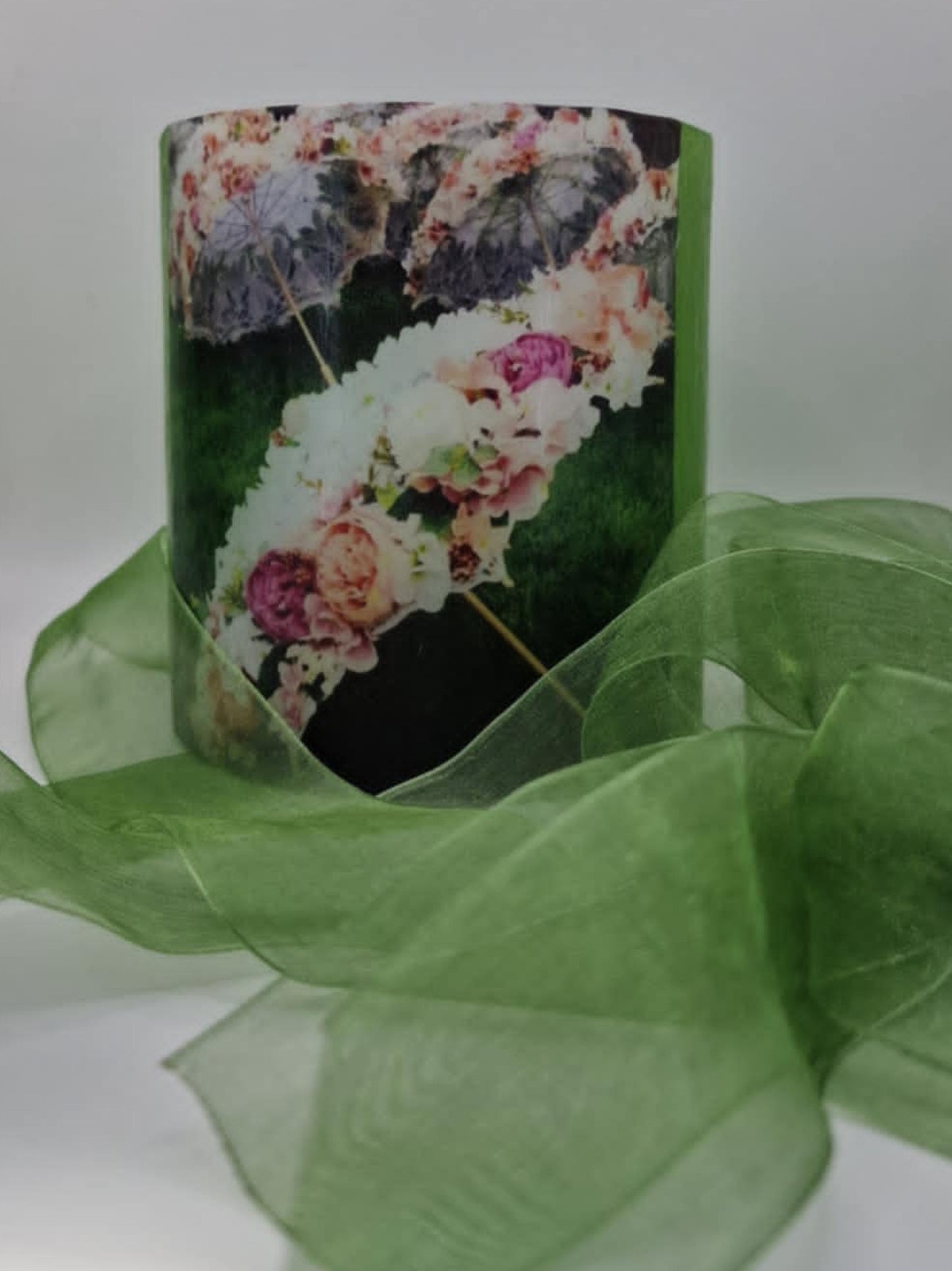 Paraplu's met bloemen