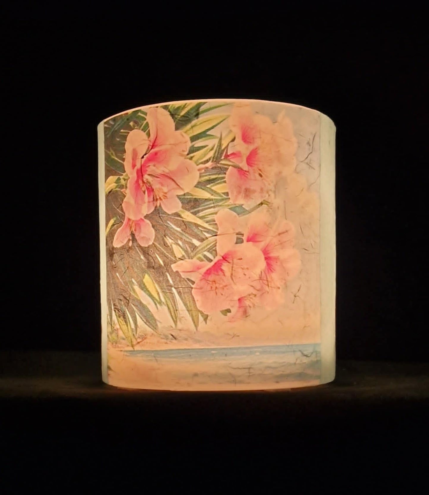 Bloemen op het strand