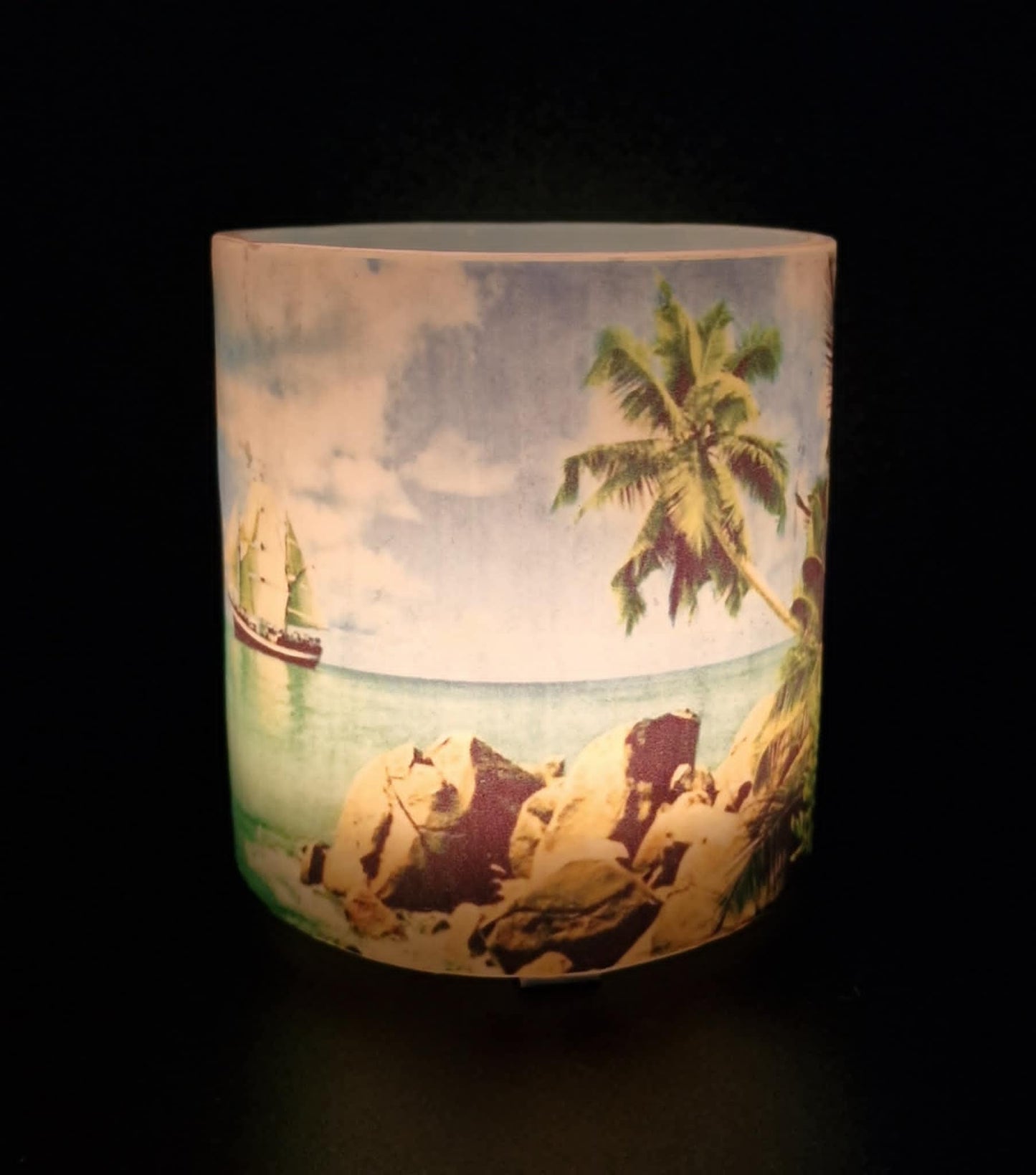 Exotisch strandlandschap