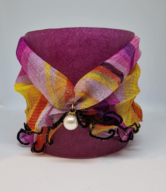 Violette kaarslantaarn vlinder