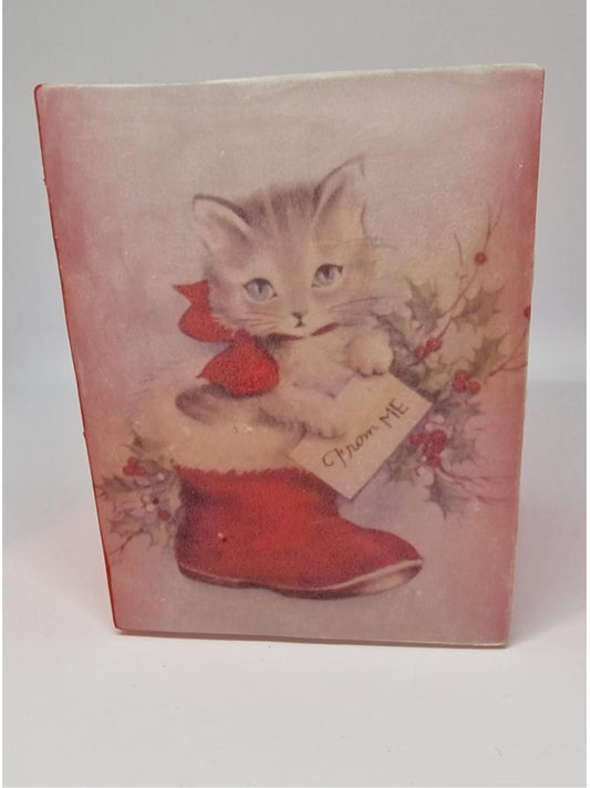Kitten in een sinterklaas laars