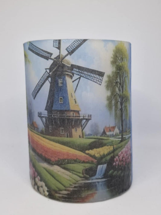 Molen in weilanden