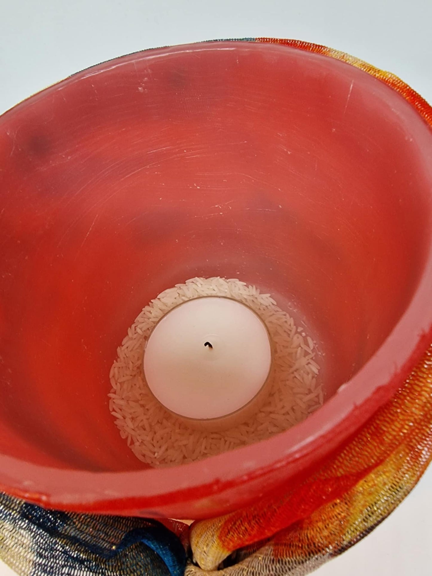 Rood kaarslantaarn vlinder