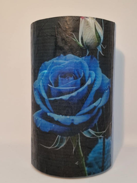 Blauwe roos