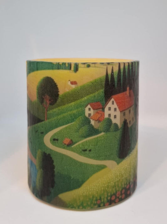 Huisje in weilanden