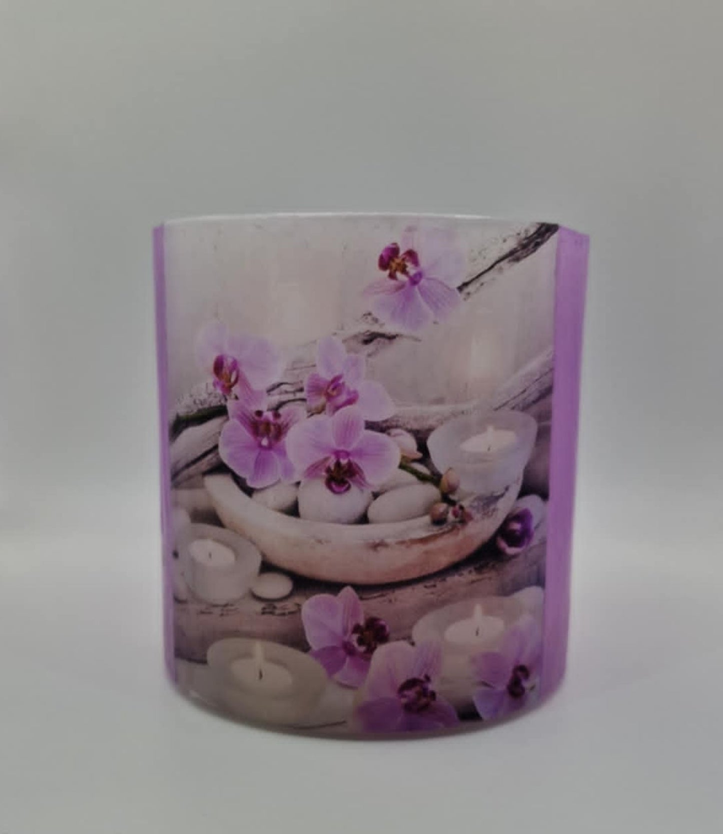 Paarse orchideeën