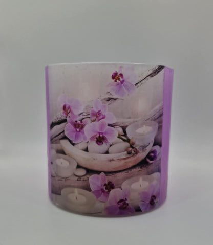 Paarse orchideeën