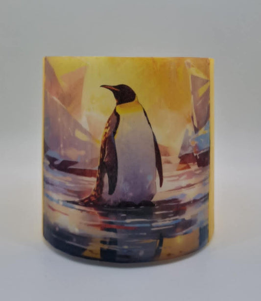 Pinguïn op ijs
