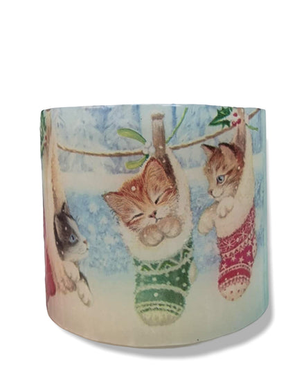 Kittens in kerst kousen