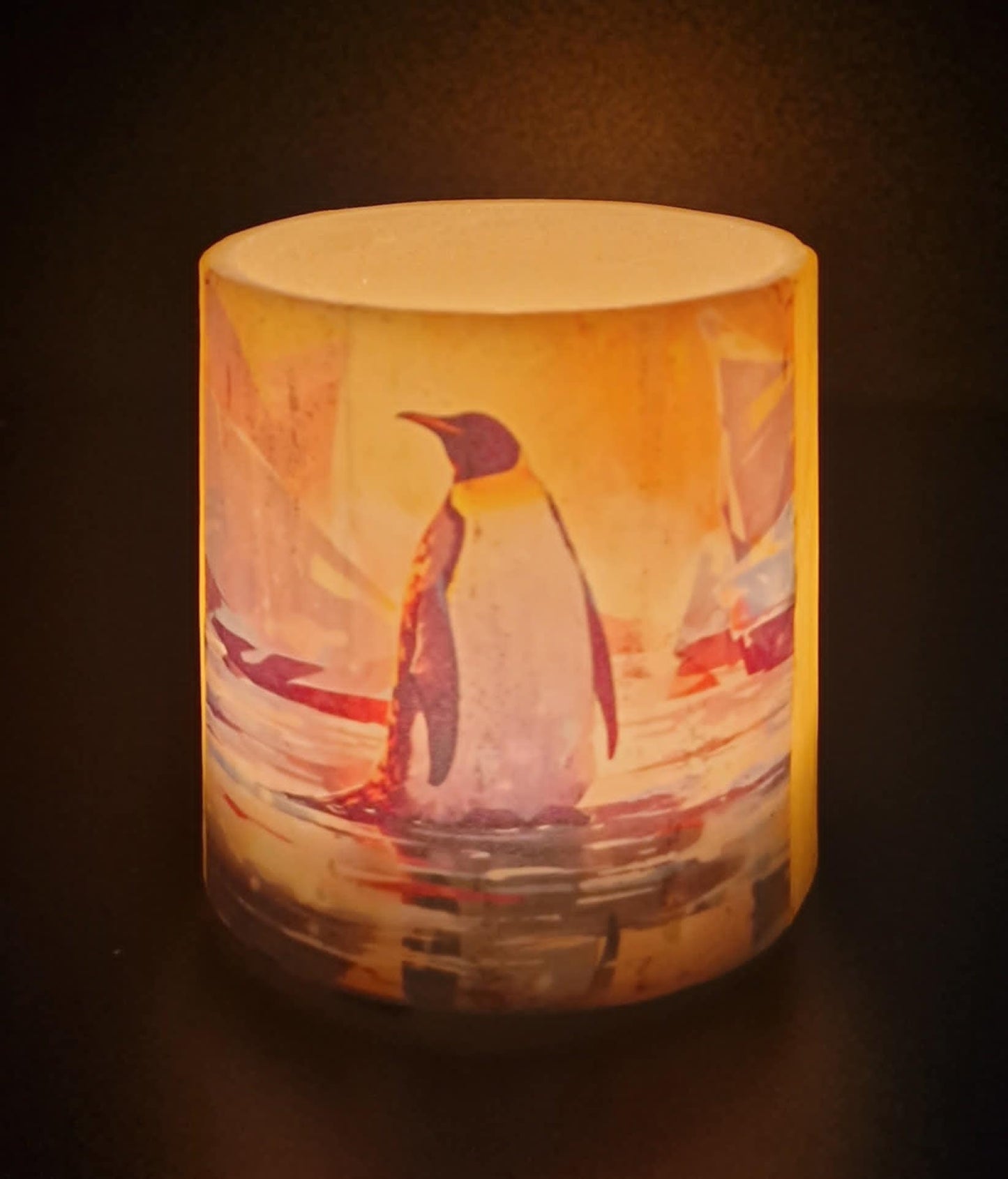 Pinguïn op ijs