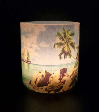 Exotisch strandlandschap